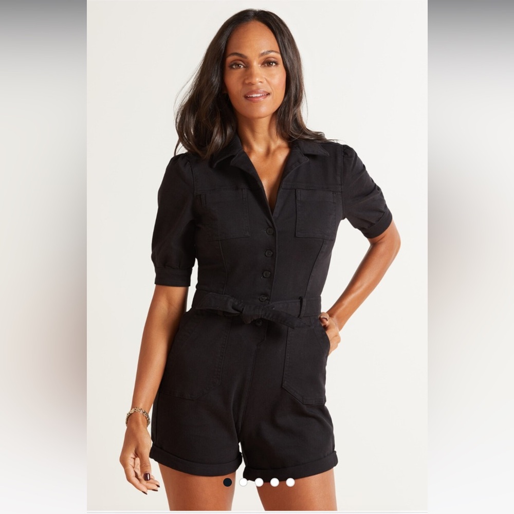PAIGE Women’s Mayslie Romper - Black